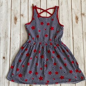 Stars & Stripes Girls’ Dress EUC